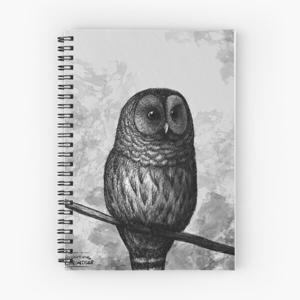 Item preview, Barred Owl in a Tree designed and sold by Crosshatching.