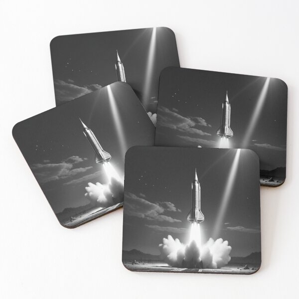 Item preview, Noir Ascension: Space Age -  Rocket Launch designed and sold by eXtraHumans.