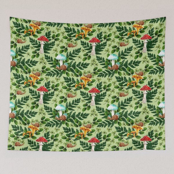 Item preview, Forest Kingdom on Light Green designed and sold by Smetankinaart.