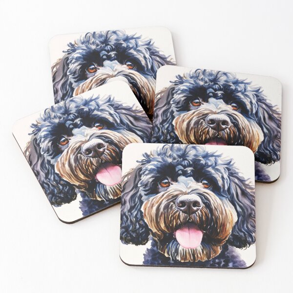 Item preview, Watercolor Portuguese Water Dog designed and sold by TheAnimalZ00.