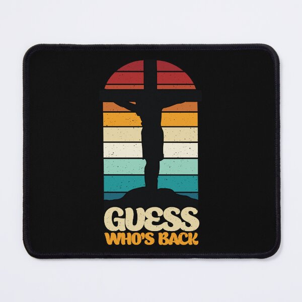 Item preview, Guess Who's Back? Funny Christian Quote designed and sold by pemperos.