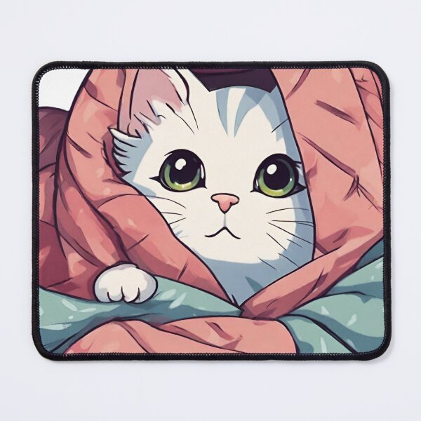Item preview, Cozy Cat: Wrapped in Warmth #1 designed and sold by WildWaggers.