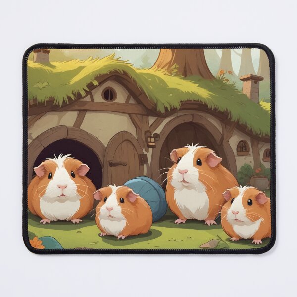 Item preview, Guinea Pig Family Art designed and sold by WildlifeInc.