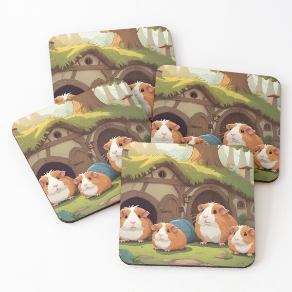 Item preview, Guinea Pig Family Art designed and sold by WildlifeInc.