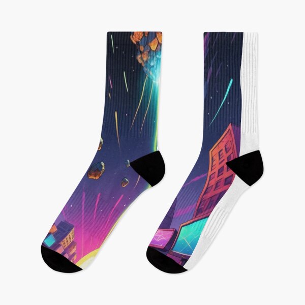 Item preview, Neon Meteor Shower: Meteorite - Stars  designed and sold by eXtraHumans.