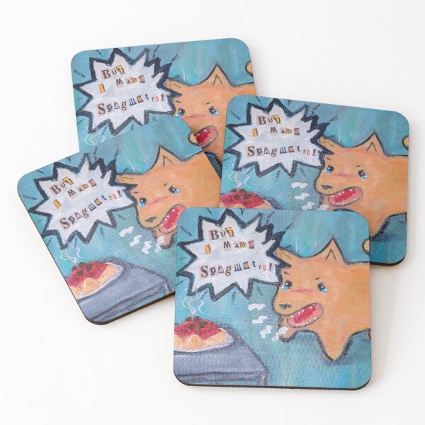 Item preview, spaghetti dog designed and sold by YaebaArts.