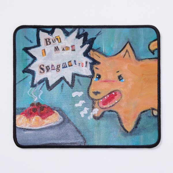 Item preview, spaghetti dog designed and sold by YaebaArts.