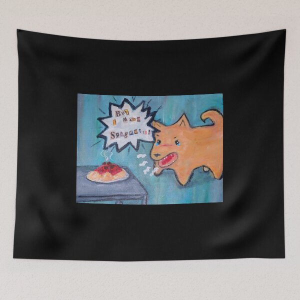 Item preview, spaghetti dog designed and sold by YaebaArts.