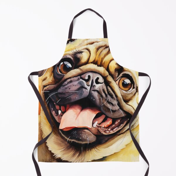 Artikelvorschau, Aquarell Mops entworfen und verkauft von TheAnimalZ00.