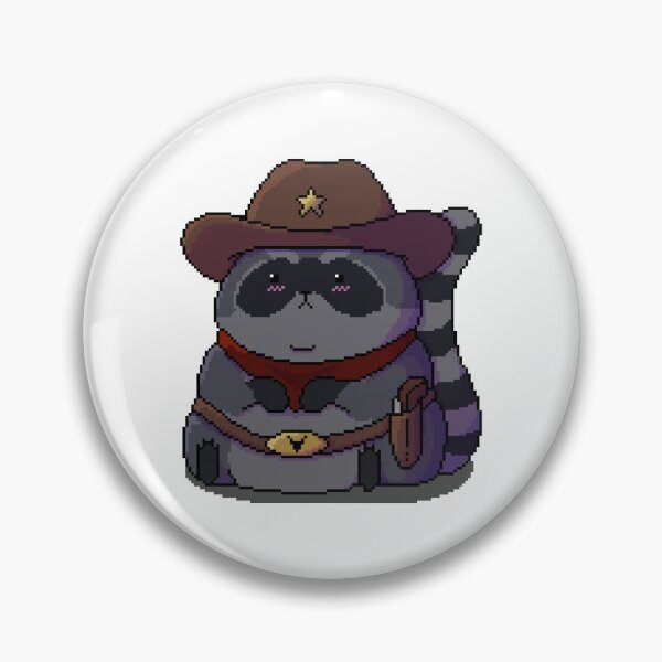 Item preview, Cowboy trash panda designed and sold by Miawww.