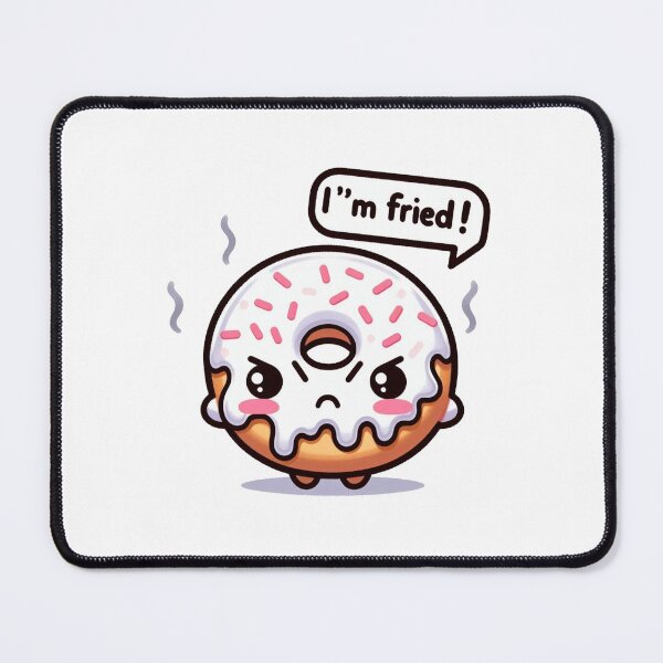 Item preview, Foodie Chibi Series - Donut Chan 004 designed and sold by xiaoxiaochibi.