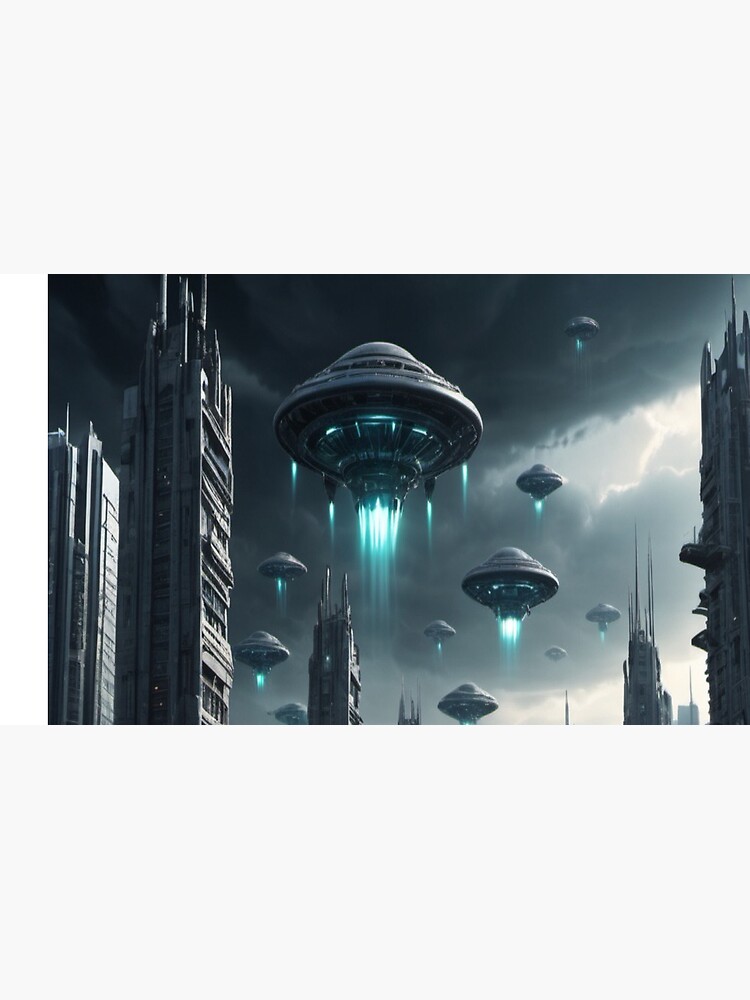 Thumbnail 6 of 6, Coffee Mug, Chariots of the Gods? - Alien Invasion designed and sold by eXtraHumans.