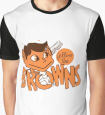 St. Louis Browns - Follow The Browns- Baltimore Orioles Graphic T-Shirt
