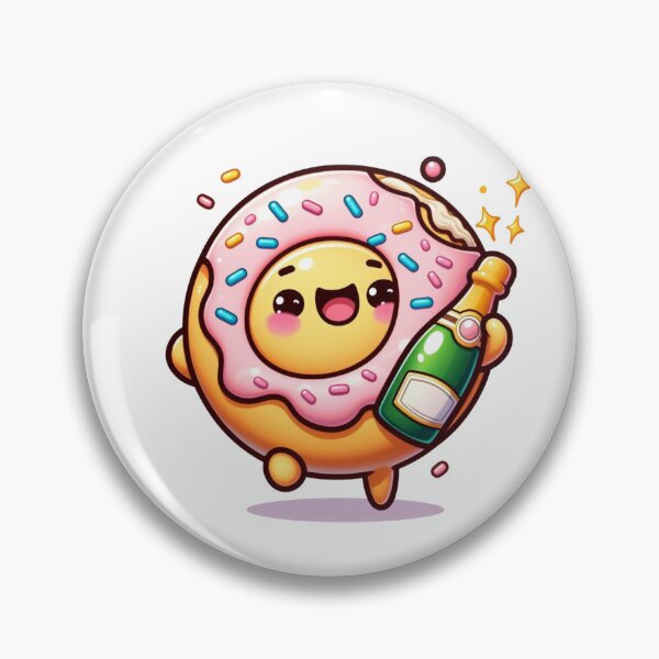Item preview, Foodie Chibi Series - Donut Chan 005 designed and sold by xiaoxiaochibi.