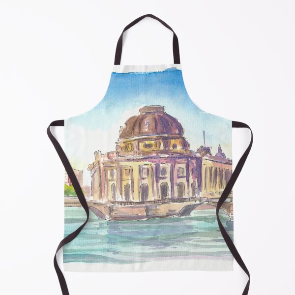 Item preview, Berlin Germany Museum Island with Spree River designed and sold by artshop77.