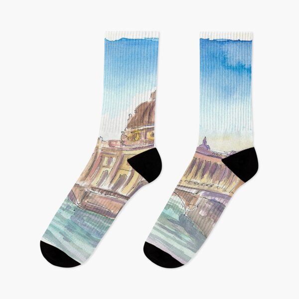 Item preview, Berlin Germany Museum Island with Spree River designed and sold by artshop77.
