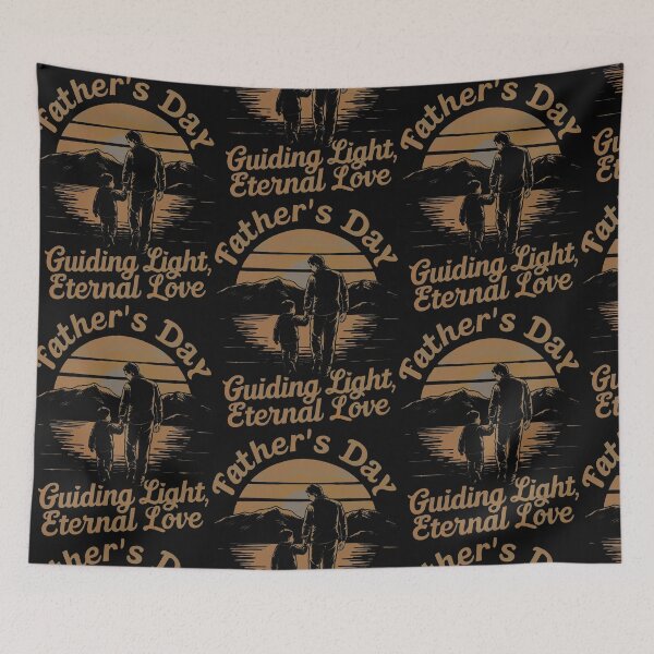 Item preview, Father’s Day Guiding Light Eternal Love - Sunrise Bonding in Sepia designed and sold by SplashTastic.