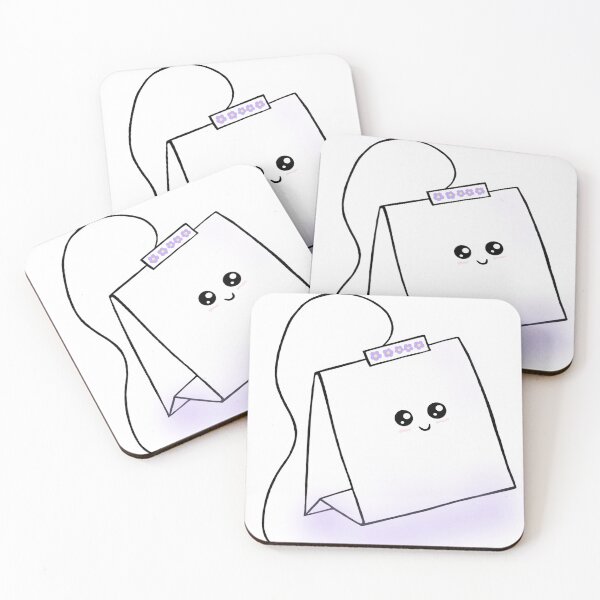 Item preview, Cartoon Tea Bag with flowers and a shadow designed and sold by IrynasShop.
