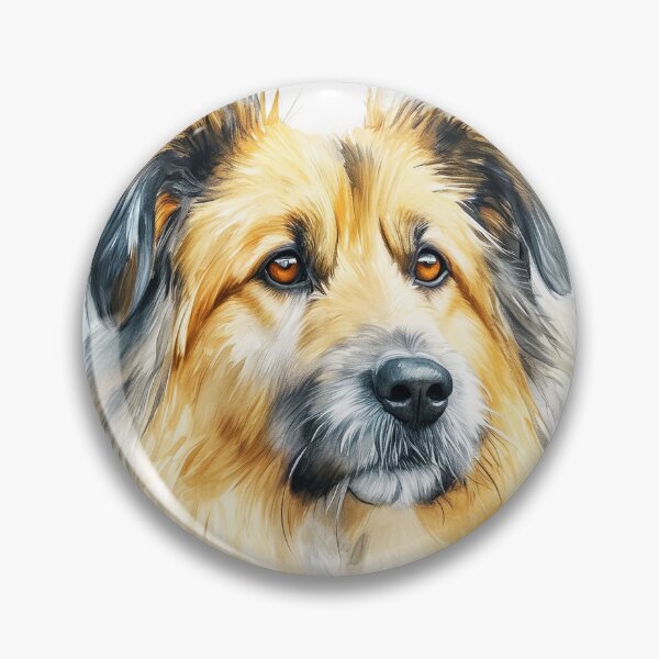 Item preview, Watercolor Pyrenean Shepherd designed and sold by TheAnimalZ00.