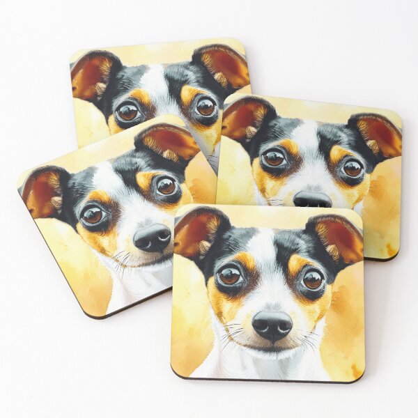 Item preview, Watercolor Rat Terrier designed and sold by TheAnimalZ00.