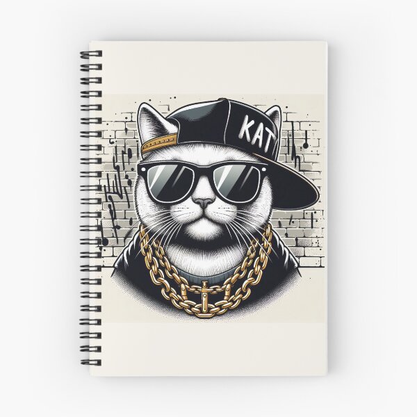 Item preview, Hip Hop Cat designed and sold by Myra365Art.