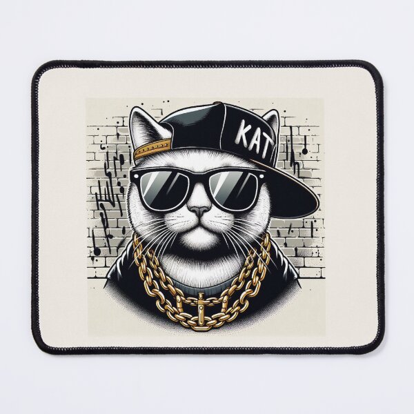 Item preview, Hip Hop Cat designed and sold by Myra365Art.