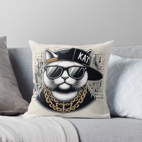 Item preview, Hip Hop Cat designed and sold by Myra365Art.