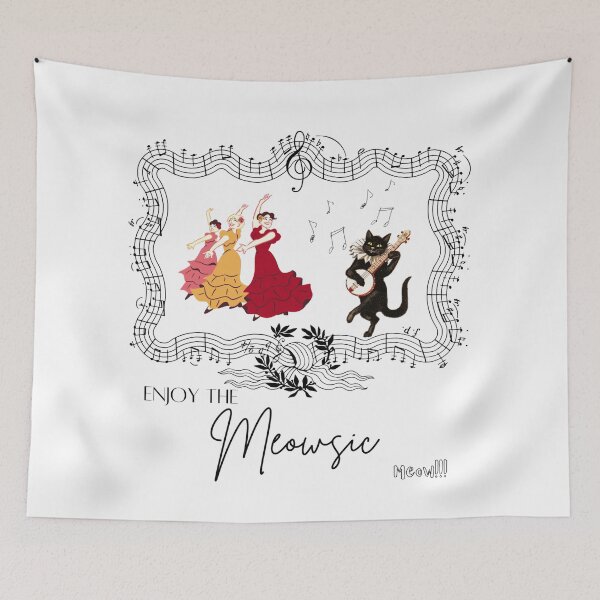 Item preview, Enjoy the "meowsic" designed and sold by SkyLune.