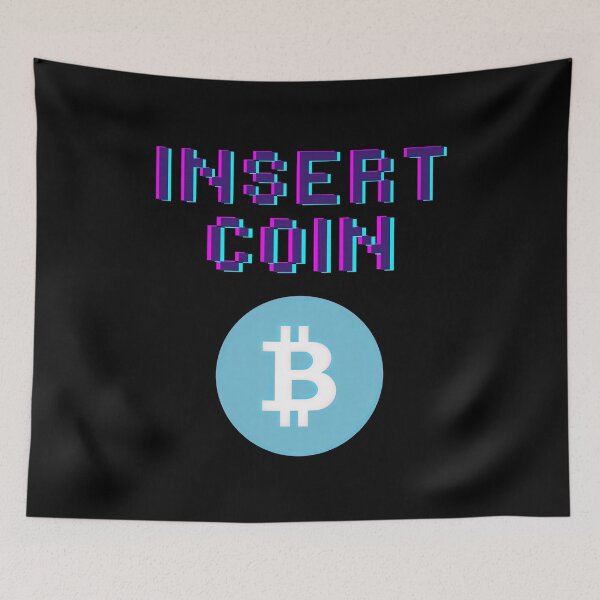 Item preview, Insert coin bitcoin designed and sold by Bitcoinomnis.