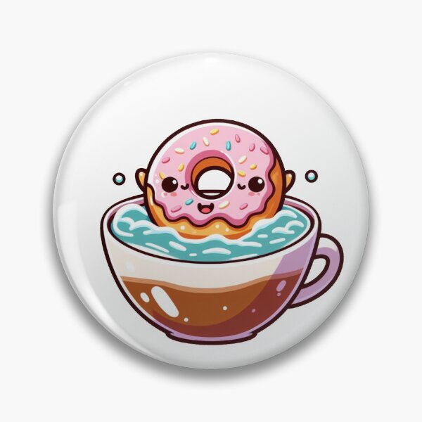 Item preview, Foodie Chibi Series - Donut Chan 006 designed and sold by xiaoxiaochibi.