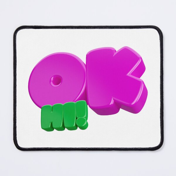 Item preview, OK HI!! designed and sold by MUDUGAMU.