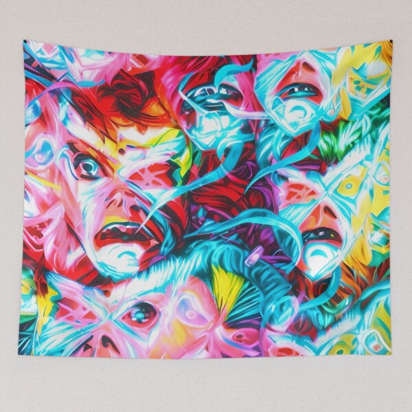 Item preview, Eighties themed  zombie masks designed and sold by Glenbobagins.