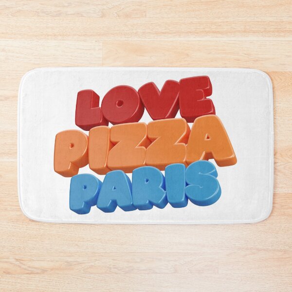 Item preview, LOVE PARIS PIZZA designed and sold by MUDUGAMU.