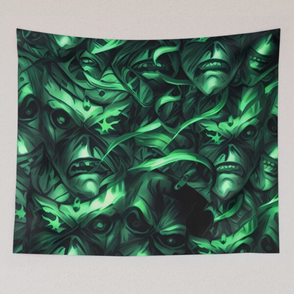 Item preview, Environmentally conscious zombie masks designed and sold by Glenbobagins.