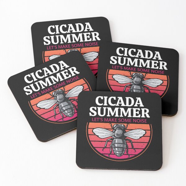 Item preview, Cicada Summer, Let's Make Some Noise, Best Gift for Cicada Brood Enthusiast designed and sold by Savchuk-Vova.