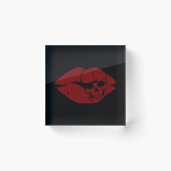 Item preview, Kiss of death (red) designed and sold by ToxicMentality.