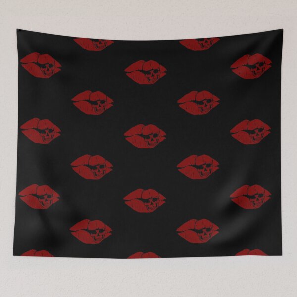 Item preview, Kiss of death (red) designed and sold by ToxicMentality.