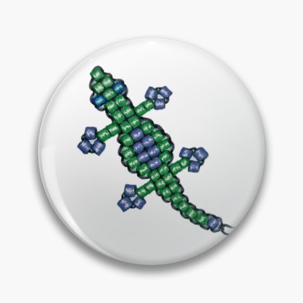 Item preview, Beaded Lizard Keychain designed and sold by caitlinshea24.