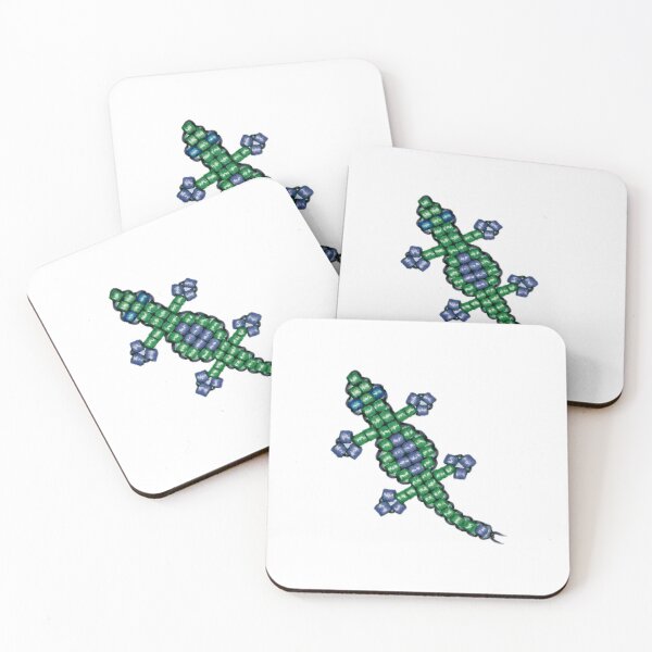 Item preview, Beaded Lizard Keychain designed and sold by caitlinshea24.