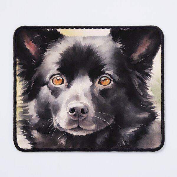 Item preview, Watercolor Schipperke designed and sold by TheAnimalZ00.
