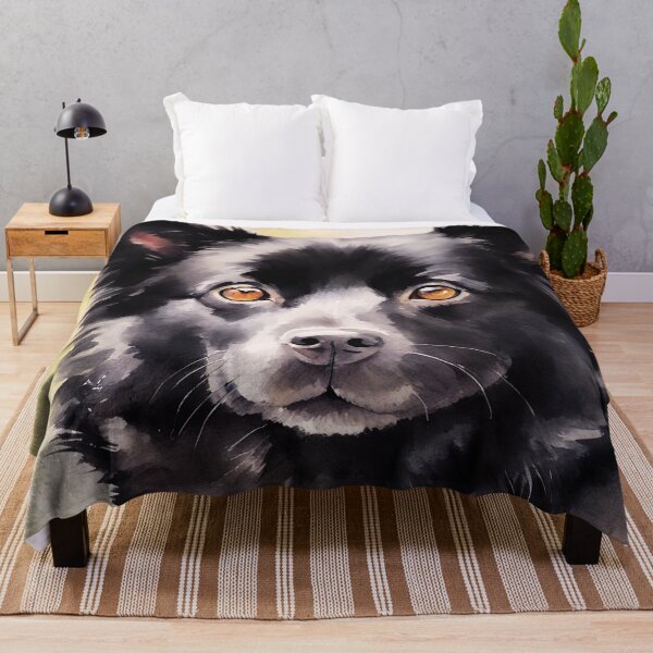 Item preview, Watercolor Schipperke designed and sold by TheAnimalZ00.