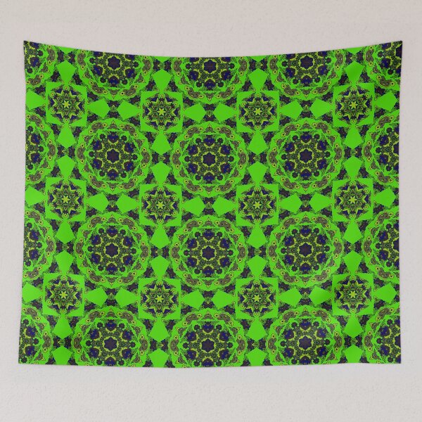 Item preview, Colorful Ethnic Indian Floral pattern - IC013 designed and sold by Art-by-Geoff.