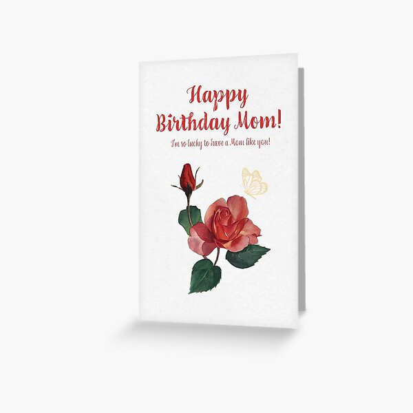 Item preview, Happy birthday Mom!  designed and sold by Christina Yee | cyee.art.