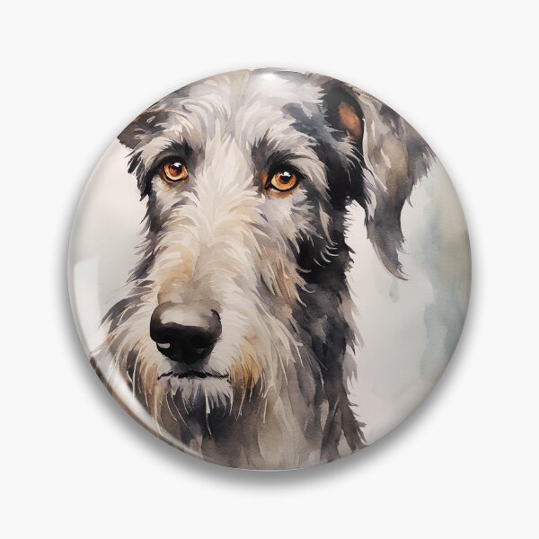 Item preview, Watercolor Scottish Deerhound  designed and sold by TheAnimalZ00.