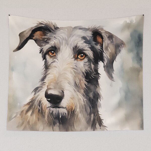Item preview, Watercolor Scottish Deerhound  designed and sold by TheAnimalZ00.