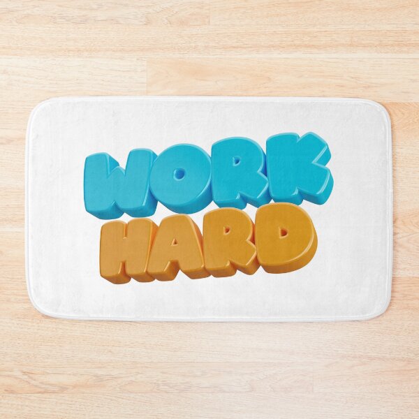 Item preview, WORK HARD designed and sold by MUDUGAMU.