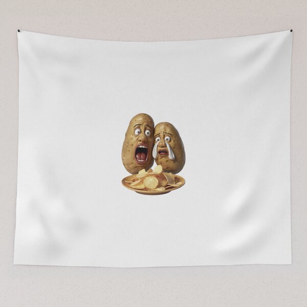 Item preview, Two Potatoes: Playful Art designed and sold by artsyier.