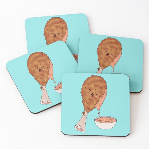 Item preview, Cute fried chicken designed and sold by Angstrom-art.