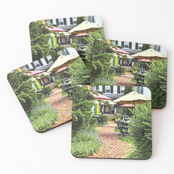 Item preview, Cold Spring NY - Outdoor Dining on the Patio designed and sold by Susan Savad.
