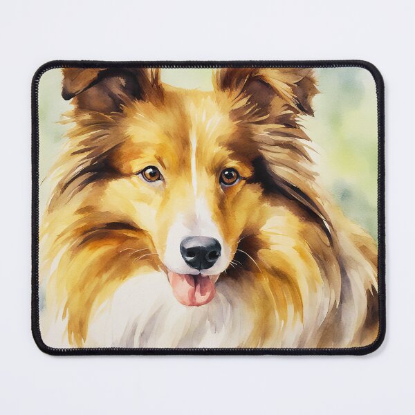 Item preview, Watercolor Shetland Sheepdog designed and sold by TheAnimalZ00.